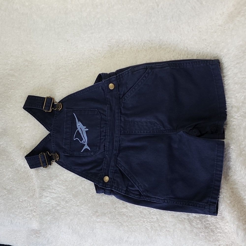 Infant boys Gymboree shark shortalls